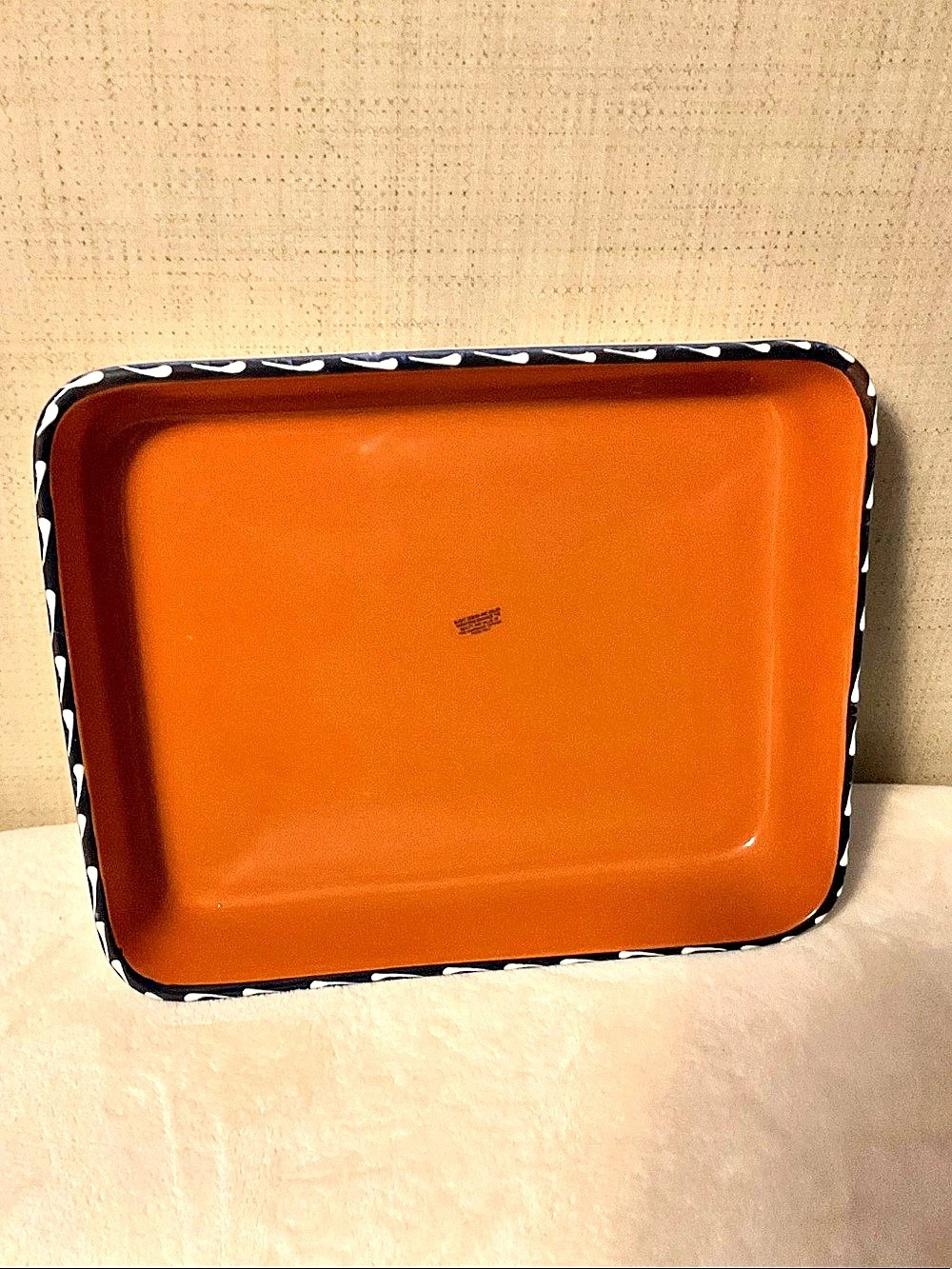 Temp-tations by Tara Old World Orange Rectangular Baker